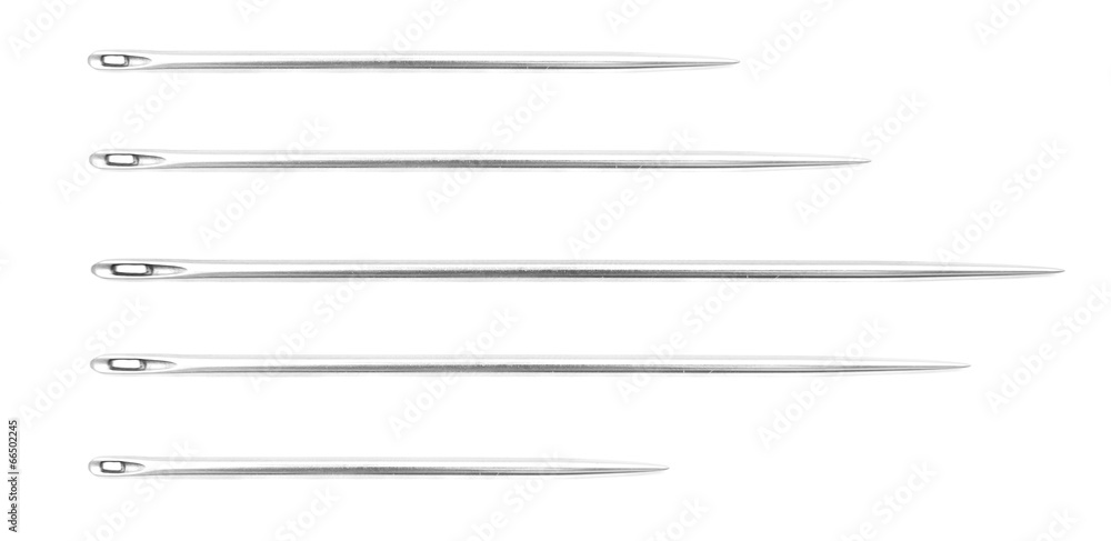 Needles. Needles.