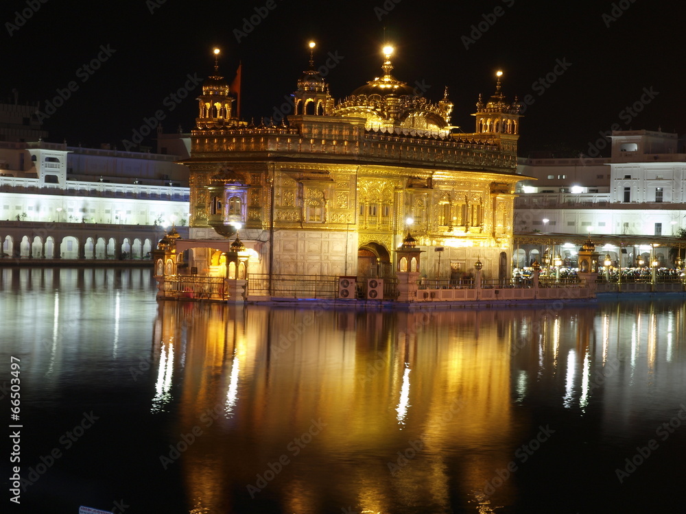 Golden Temple Sijs en Amritsar (India)