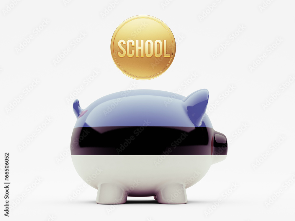 Estonia School Concept