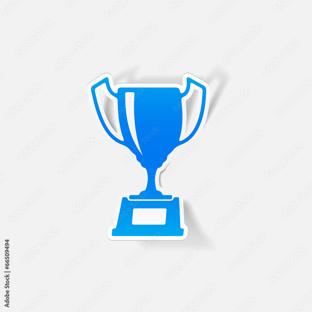 realistic design element: winner realistic design element: winner