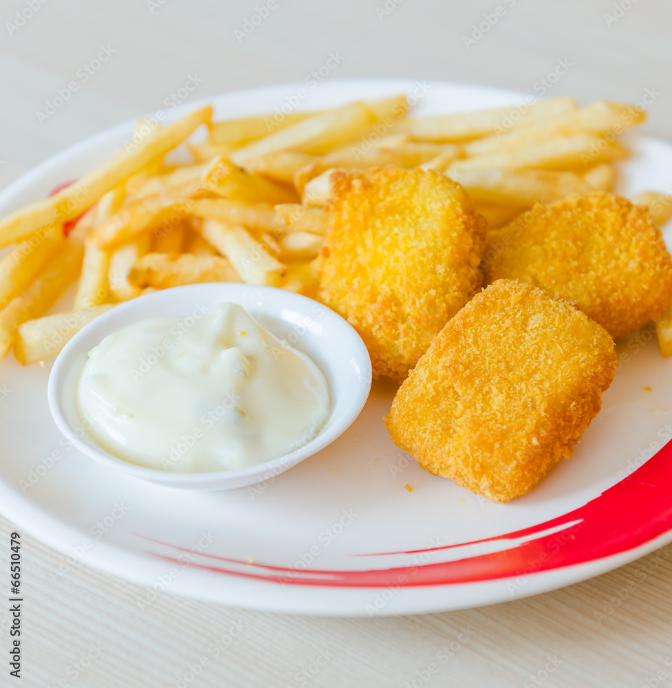 Fish and chips Fish and chips