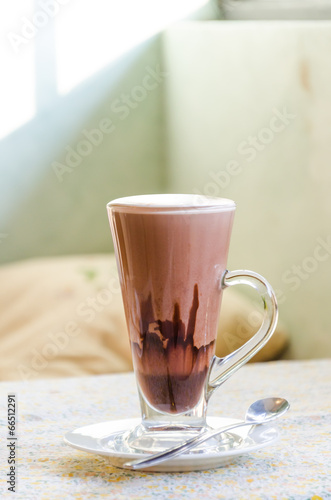 Hot chocolate drink