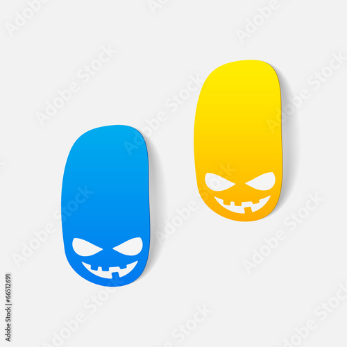 realistic design element: monster
