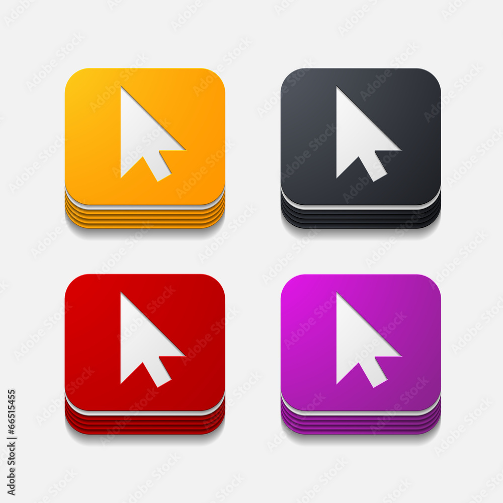 square button: cursor square button: cursor