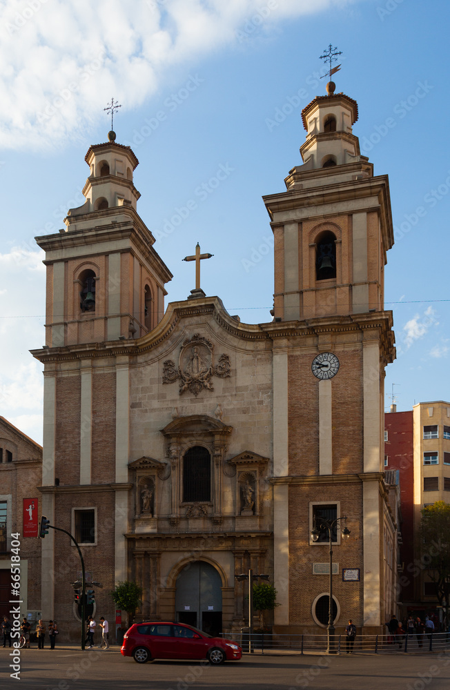Church Our seniora del Carmen in Murcia