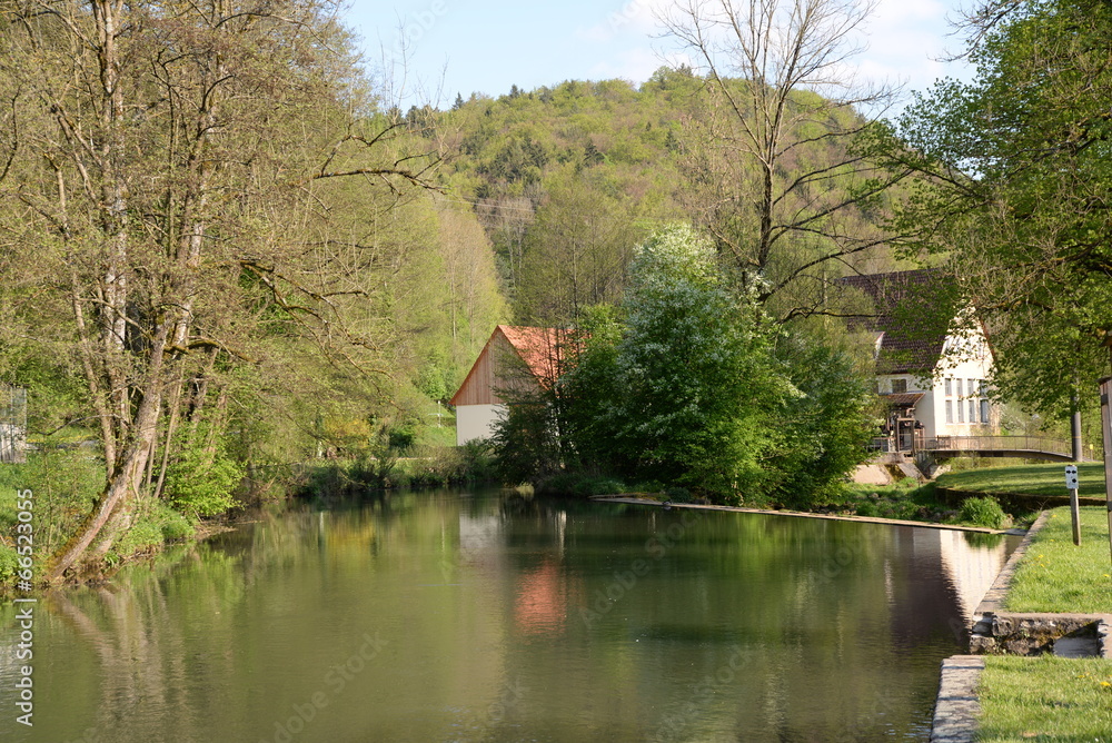 Obraz premium Pegnitz bei Vorra-Artelshofen