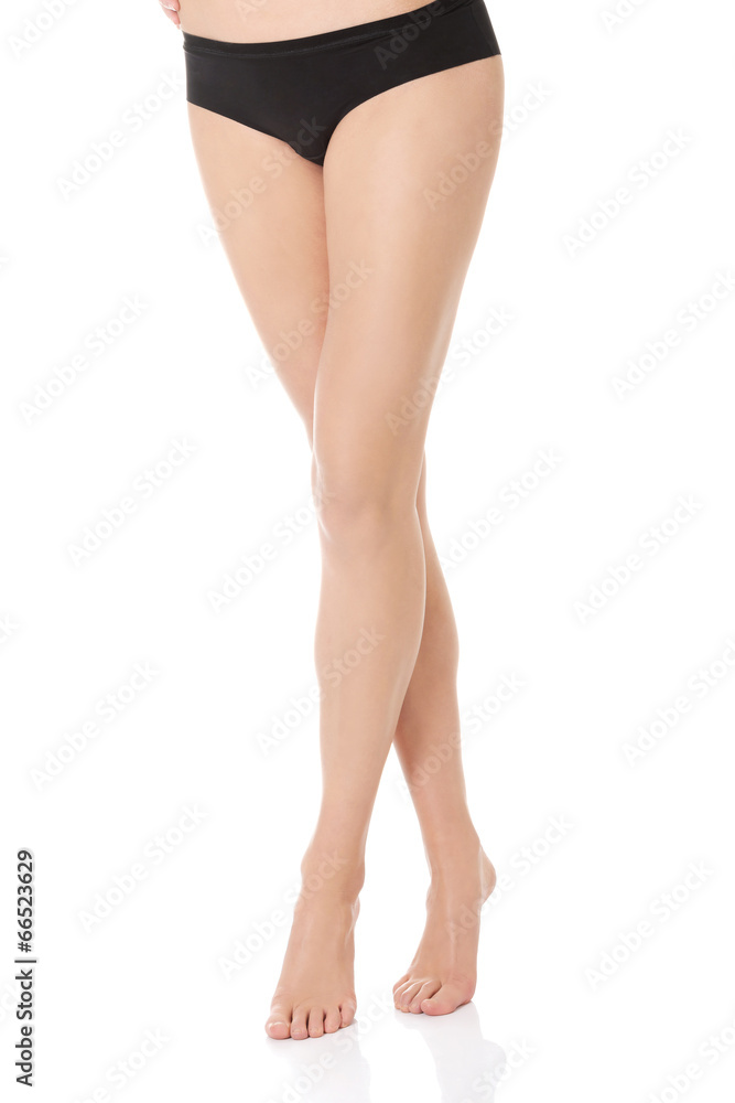 Fit long woman legs