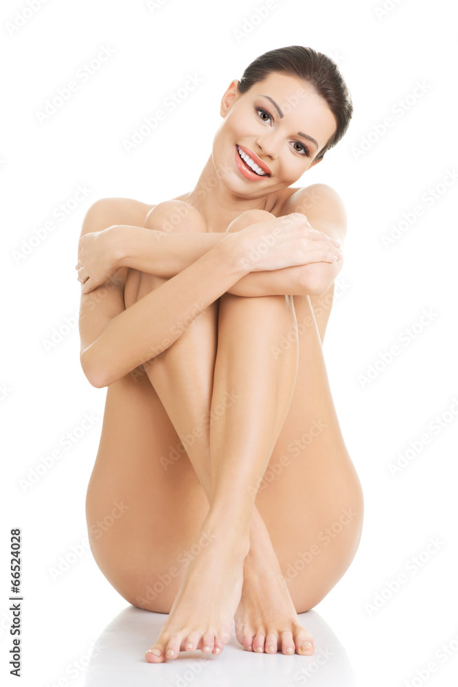 Obraz premium Sexy fit naked woman