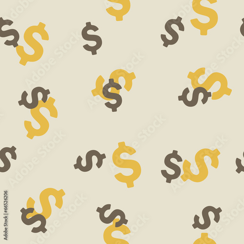 seamless background: money