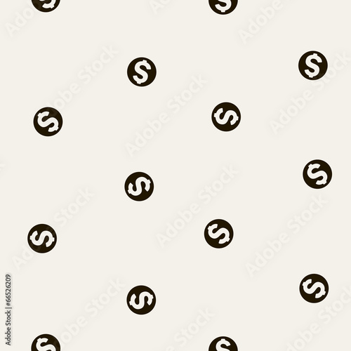 seamless background: money