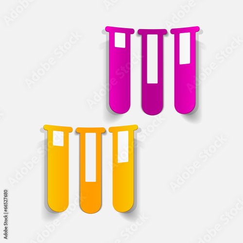 realistic design element: tube