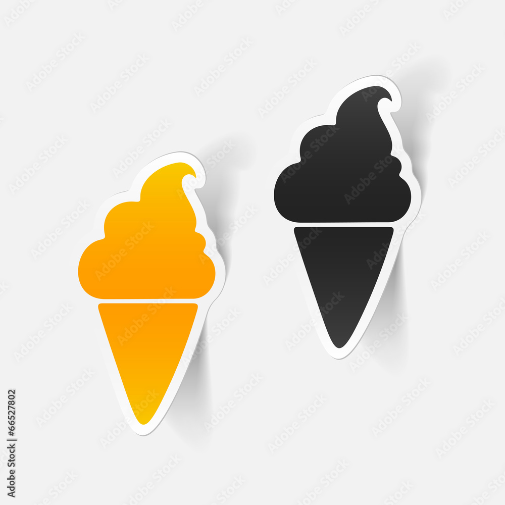 realistic design element: ice