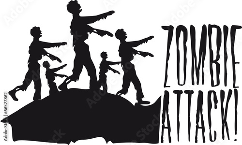 Fotografie Zombie Horde Angriff Gefahr Rennen