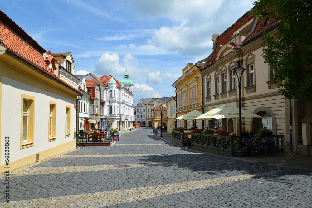 Czech Republic. Townscape Melnik