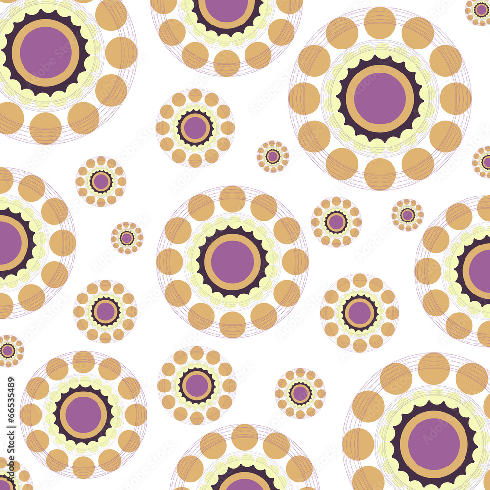 Abstract colorful circles retro style background Abstract colorful circles retro style background