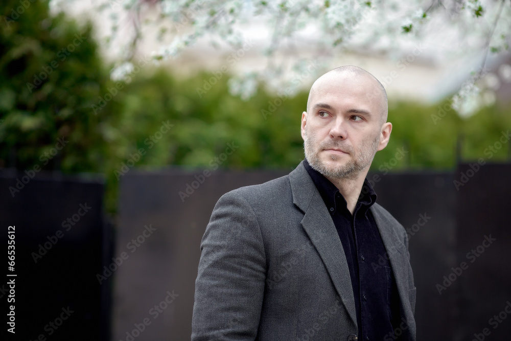 Portrait of an handsome businessman. Portrait of an handsome businessman.