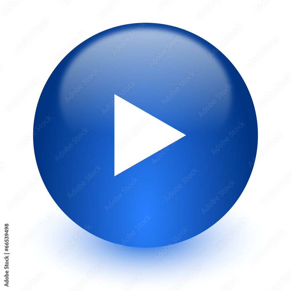 play computer icon on white background play computer icon on white background