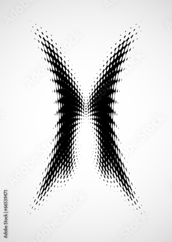 abstract background with halftone effect
