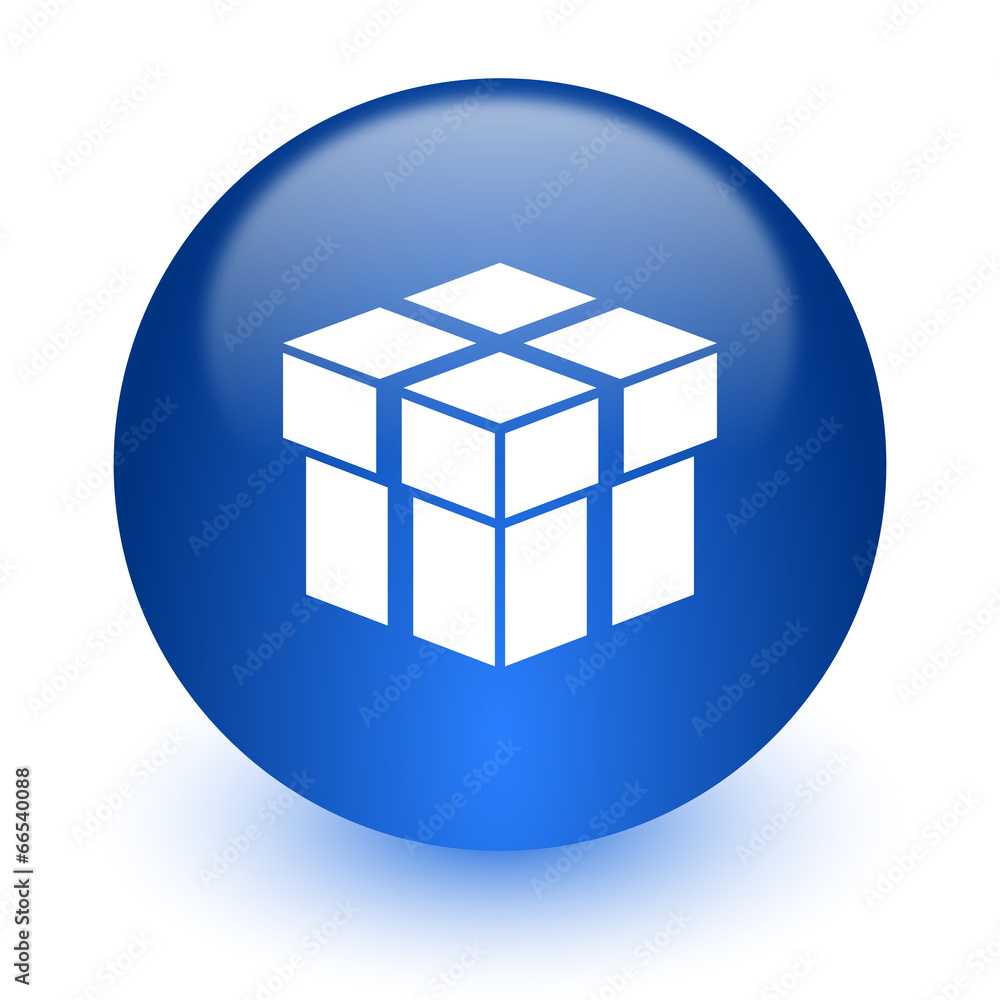 box computer icon on white background box computer icon on white background