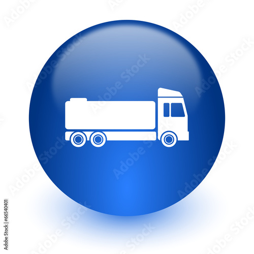 Free Download truck computer icon on white background - GFXLoad