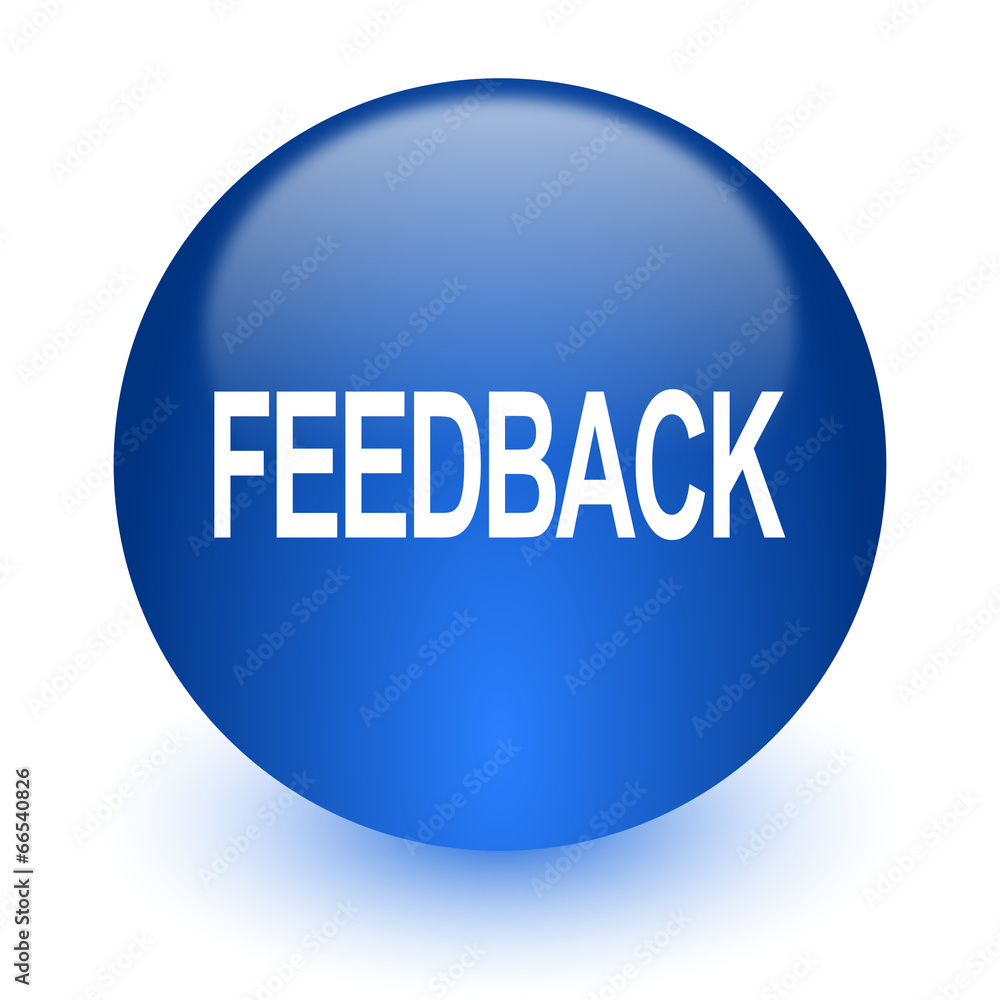 feedback computer icon on white background feedback computer icon on white background