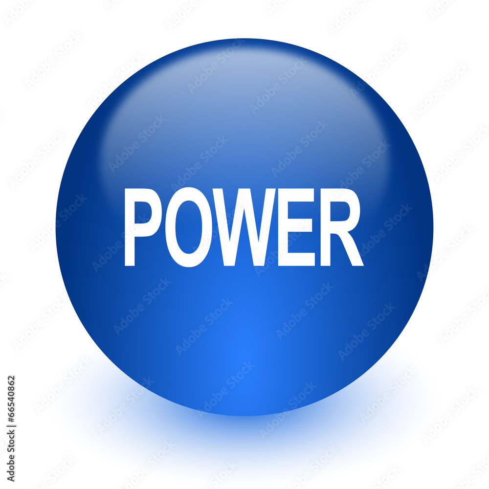 power computer icon on white background