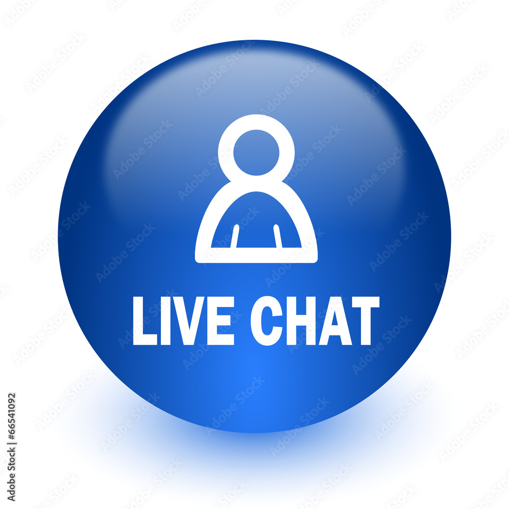 live chat computer icon on white background live chat computer icon on white background