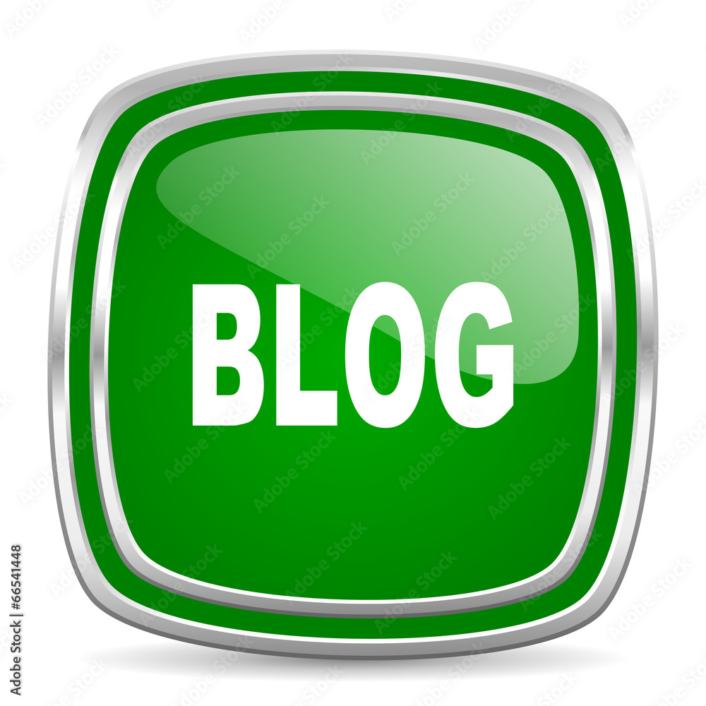 blog glossy computer icon on white background blog glossy computer icon on white background