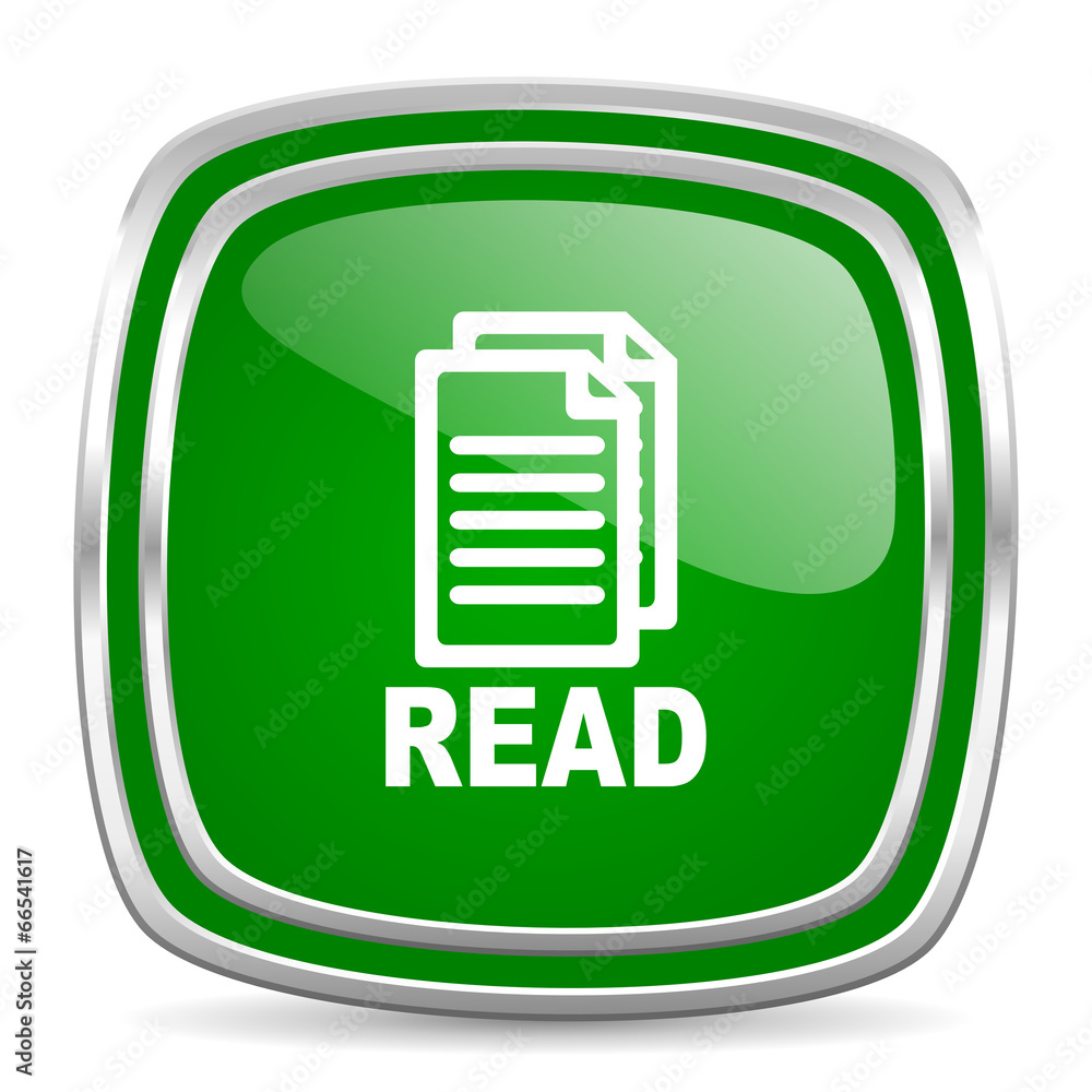 read glossy computer icon on white background read glossy computer icon on white background