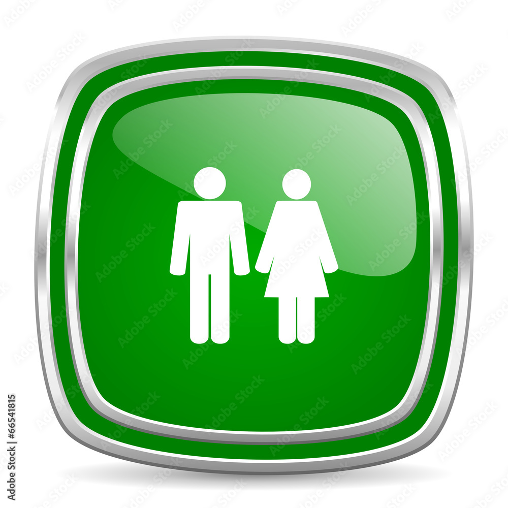 couple glossy computer icon on white background couple glossy computer icon on white background