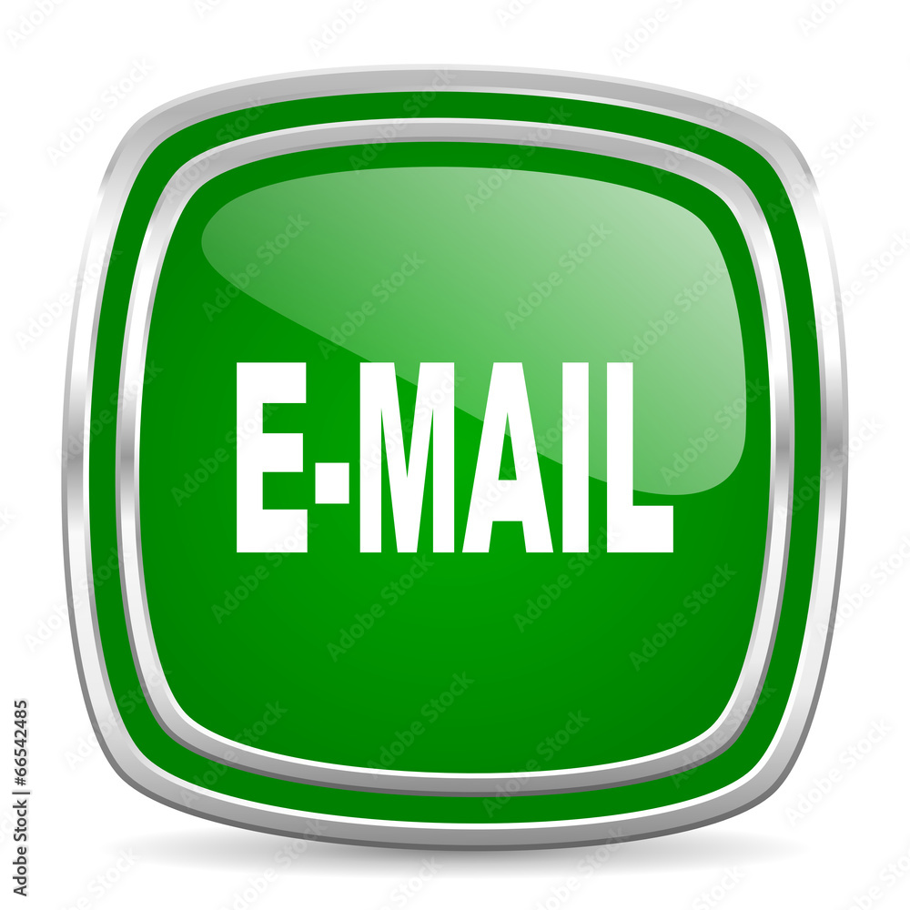 email glossy computer icon on white background email glossy computer icon on white background