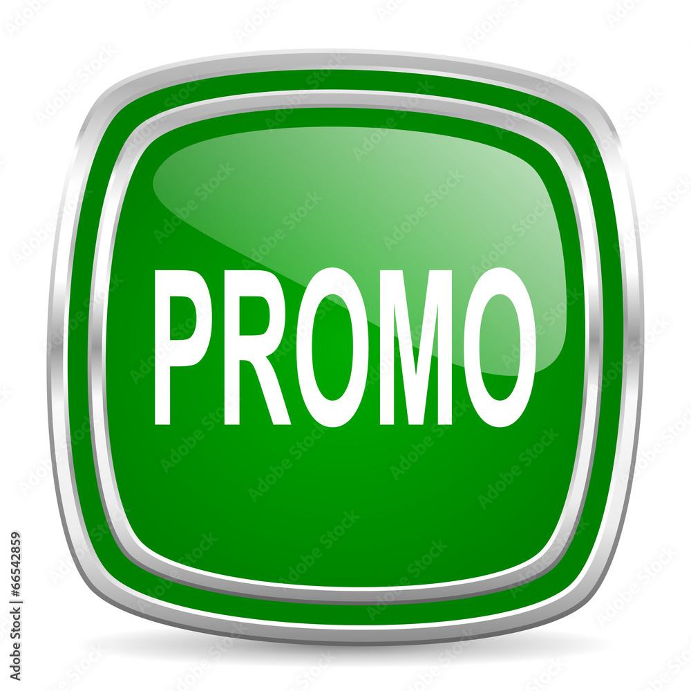 promo glossy computer icon on white background promo glossy computer icon on white background