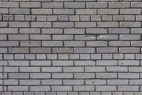 White brick wall.