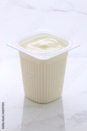plain french style yogurt