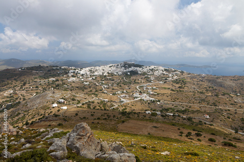 Patmos island in Greece photo