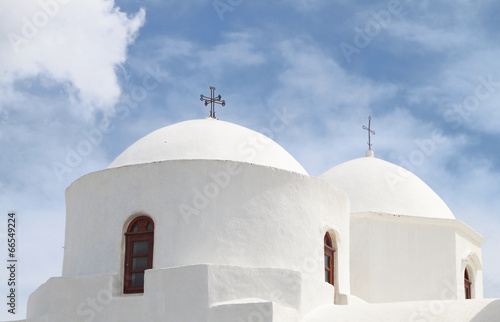 Greek orthodox church at Patmos island in Greece