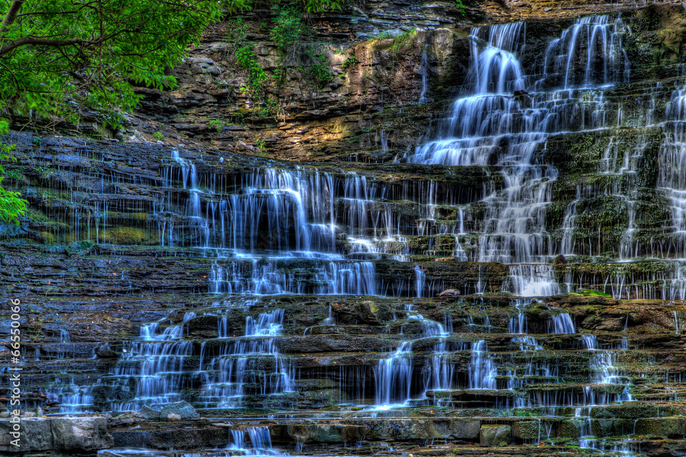 Fototapeta premium Albion Falls Waterfall water rocks