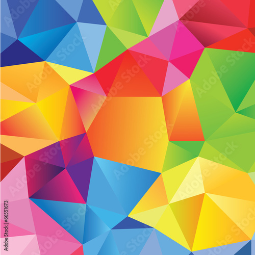 Geometric Colorful Background Vector
