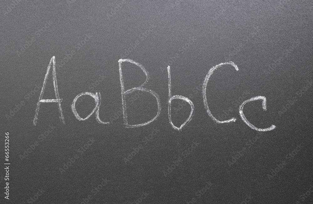 Obraz premium alphabet