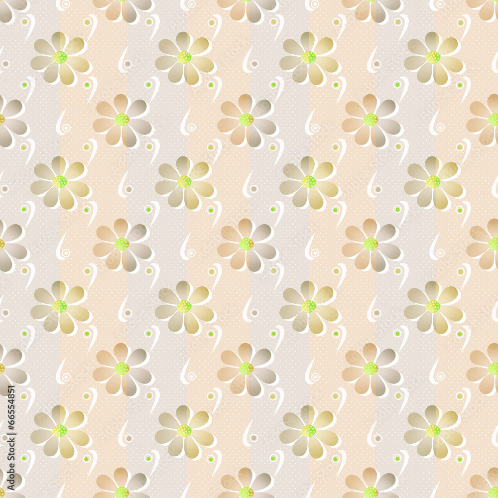 Simple seamless floral pattern background Simple seamless floral pattern background