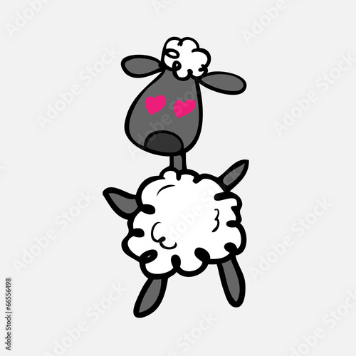 Sheep in love