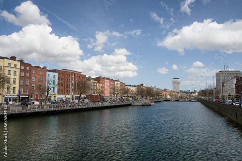 Dublin Cityscape in Ireland © Artur Bogacki