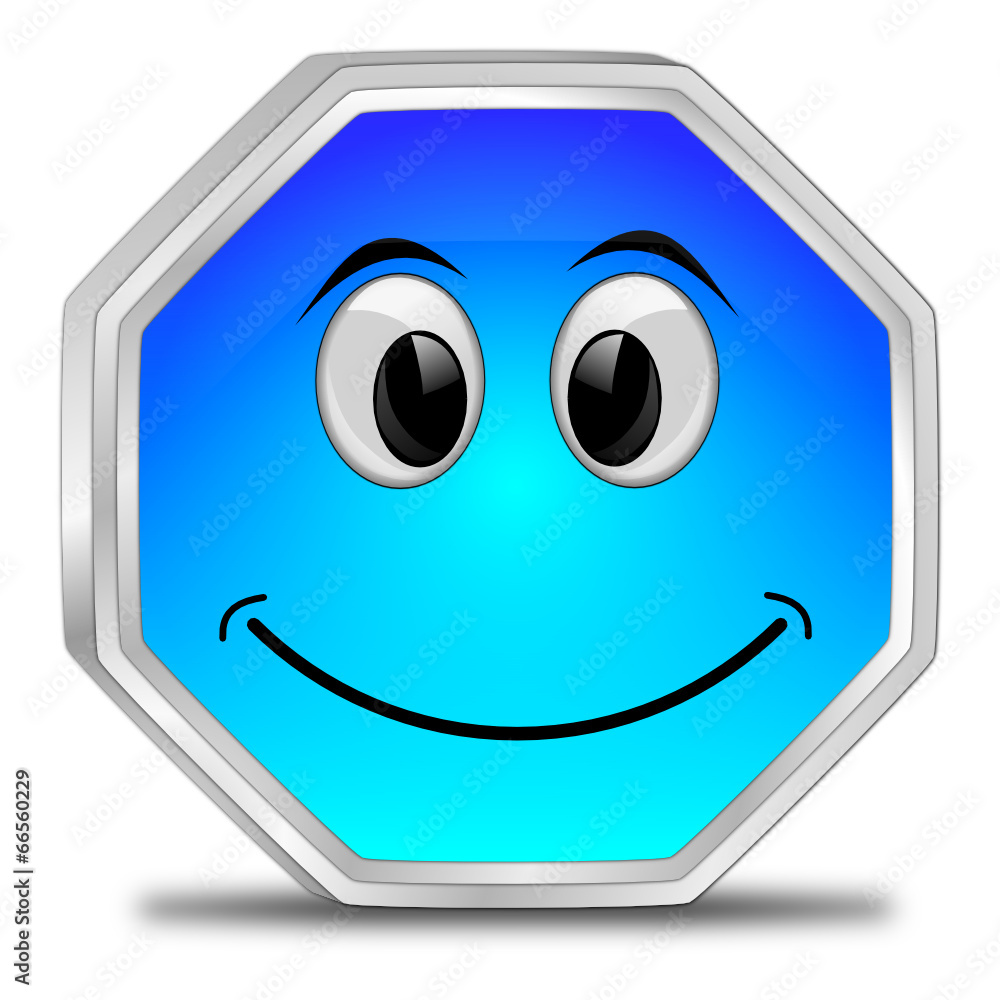 Smiley Button Smiley Button