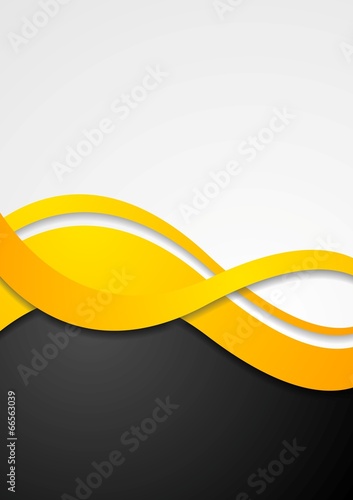 Abstract bright wavy background