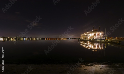 Riverboat in Mission Bay, San Diego photo