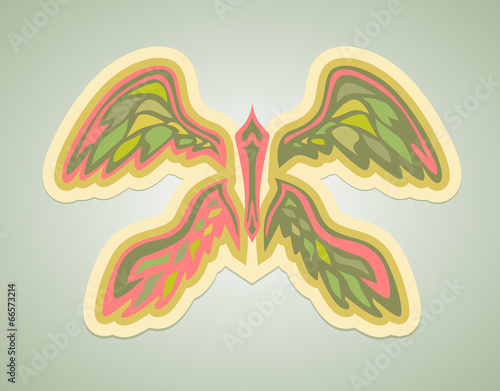 abstract wings
