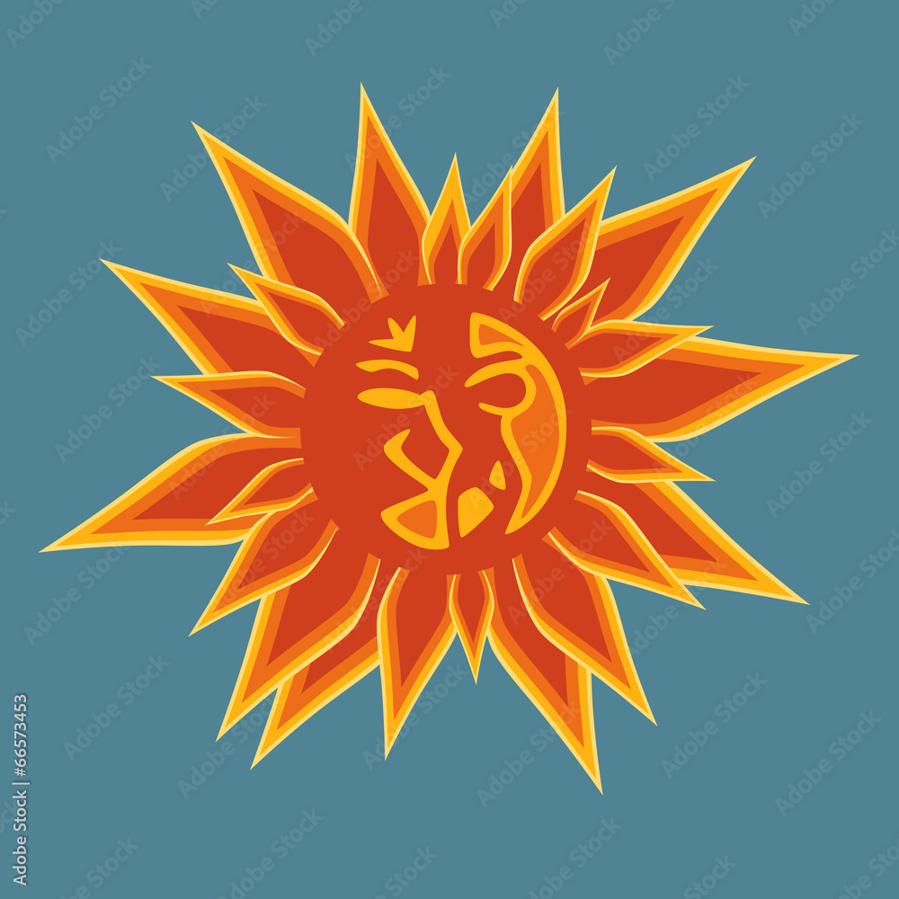 abstract sun abstract sun