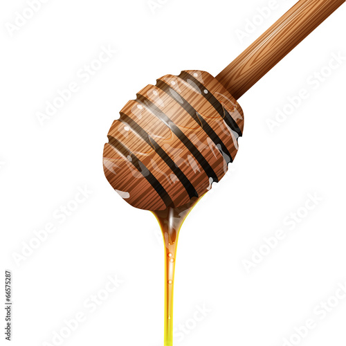 Honey dipper