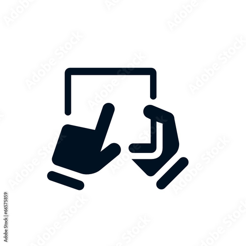 Monochrome icon