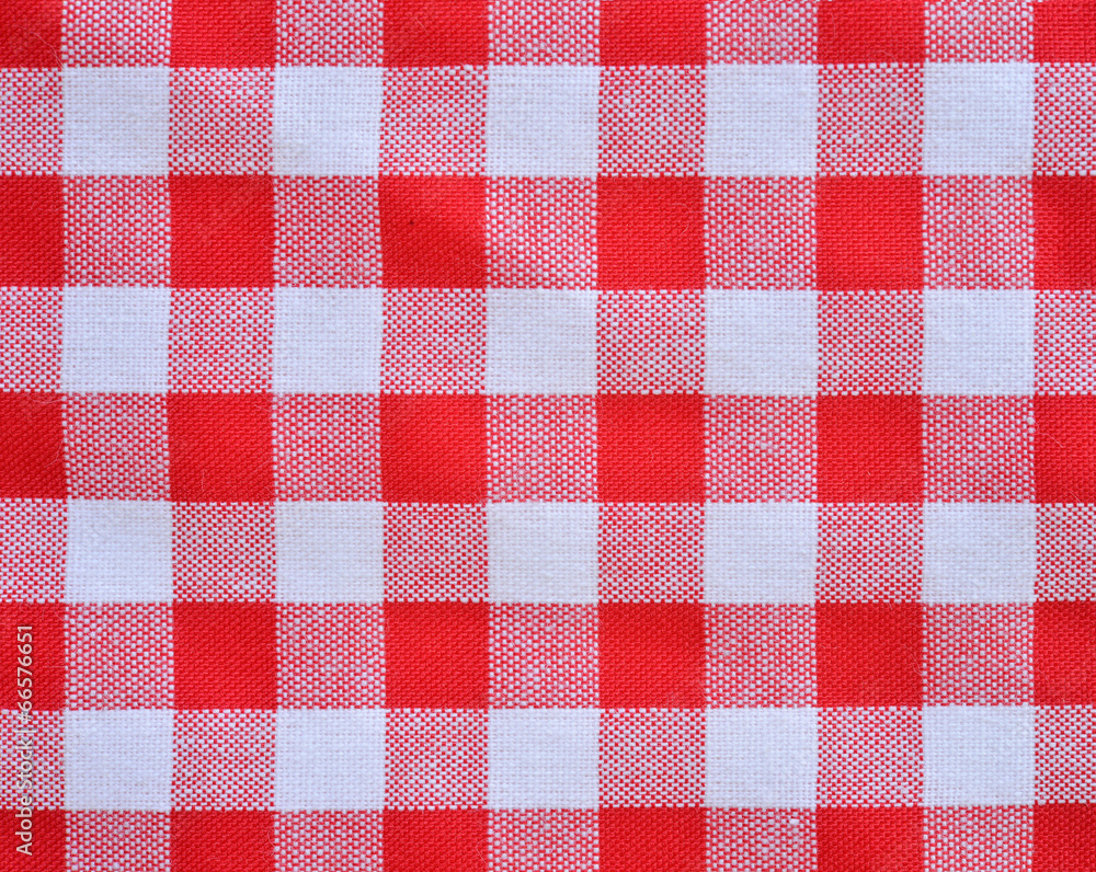 red checkered fabric closeup , tablecloth texture red checkered fabric closeup , tablecloth texture